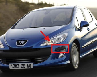 Peugeot 308 T7 Front Bumper Molding Trim | OEM Replacement Rub Strip (2007-2011)
