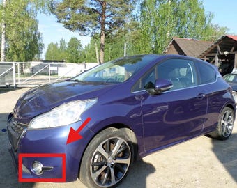 Peugeot 208 Fog Light Frame Trim | Front Bumper Bezel Replacement (2012-2019)