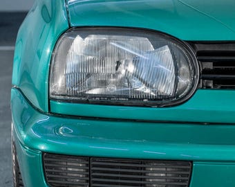 VW Golf MK3 Front Bumper Grilles | Fog Light & Turn Signal Covers | Custom Euro Aero Trim | Jetta Vento Cabrio DIY Kit