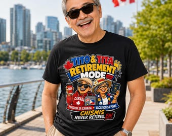 Camiseta de jubilación para tíos y tías, divertida camiseta filipina de jubilación, regalo para filipinos y canadienses, camiseta de tía filipina, camiseta Chismis