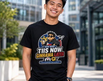 Camiseta OFW, Camiseta Tiis Now Ginhawa Later, Camiseta Filipino en el Extranjero, Camiseta de Trabajador Pinoy, Regalo Filipino Divertido