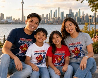 Camiseta Pinoy Spirit Canadian Soul, Camiseta Filipino-Canadiense, Camiseta del Orgullo Pinoy, Camiseta Filipina, Regalo de Filipinas y Canadá para Hombres y Mujeres