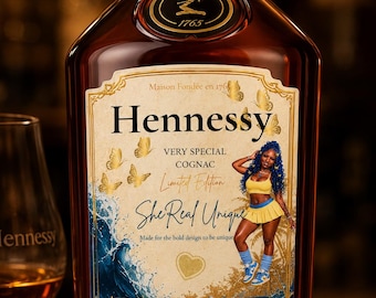 Tequila whiskey labels editable