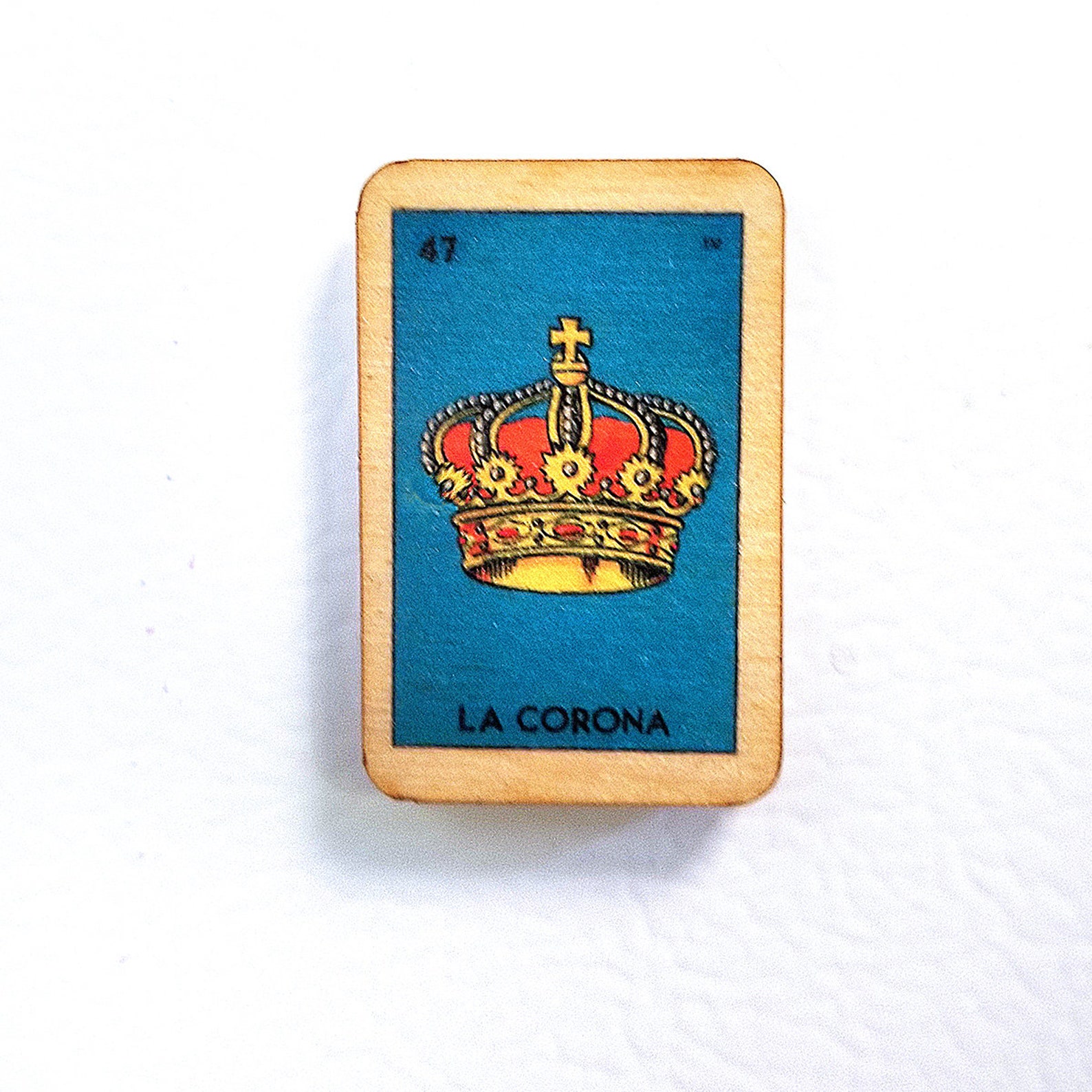 Crown La Corona Loteria México Imán de Bingo Etsy España