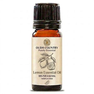 Citronolja | 100 % ren, outspädd och naturlig | Oljor av terapeutisk kvalitet för aromaterapi och diffusor | 5 ml till 1000 ml