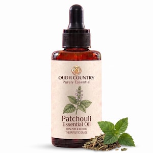 Patchouli Essential Oil | 100% Pure, Undiluted, and Natural | Therapeutic Grade Oils for Aromatherapy & Diffuser | 5  To 1000 ML