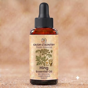 Aceite esencial de asafétida / 100% puro, sin diluir y natural / Aceites de grado terapéutico para aromaterapia y difusor / De 5 a 1000 ml