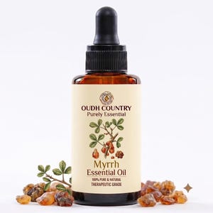 Myrrh Essential Oil | 100% Pure, Undiluted, and Natural | Therapeutic Grade Oils for Aromatherapy & Diffuser | 5  To 1000 ML