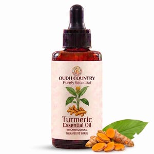 Turmeric Essential Oil | Pure, Undiluted, Natural, Therapeutic Grade for Aromatherapy, Essential Oils