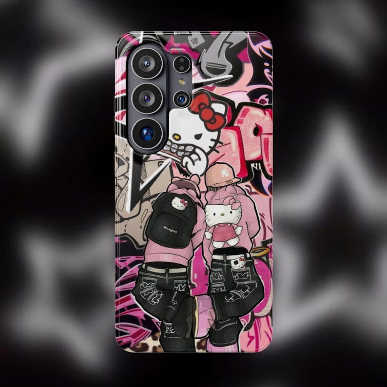 Y2K Hello Kitty Graffiti Phone Case image 11