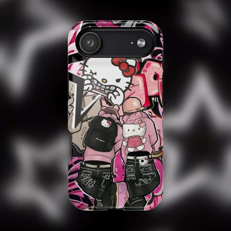 Y2K Hello Kitty Graffiti Phone Case image 10