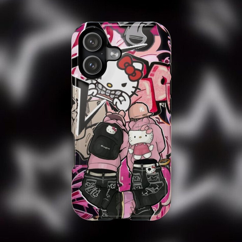 Y2K Hello Kitty Graffiti Phone Case image 9