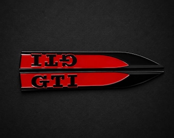 Emblema laterale per parafango Volkswagen Golf GTI, stemma Golf, accessorio per auto, decorazione esterna