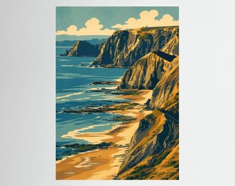 Sunset on the Cliffs of Portugal
