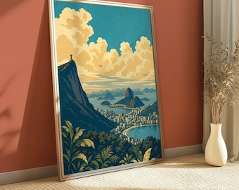 Christ the Redeemer Over Rio De Janeiro