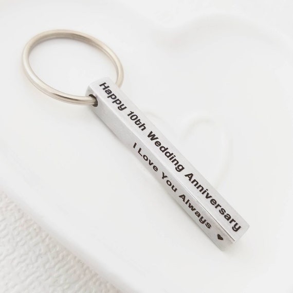 aluminum gifts for 10th anniversary for him