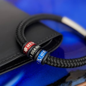 Mens diabetic bracelets discount