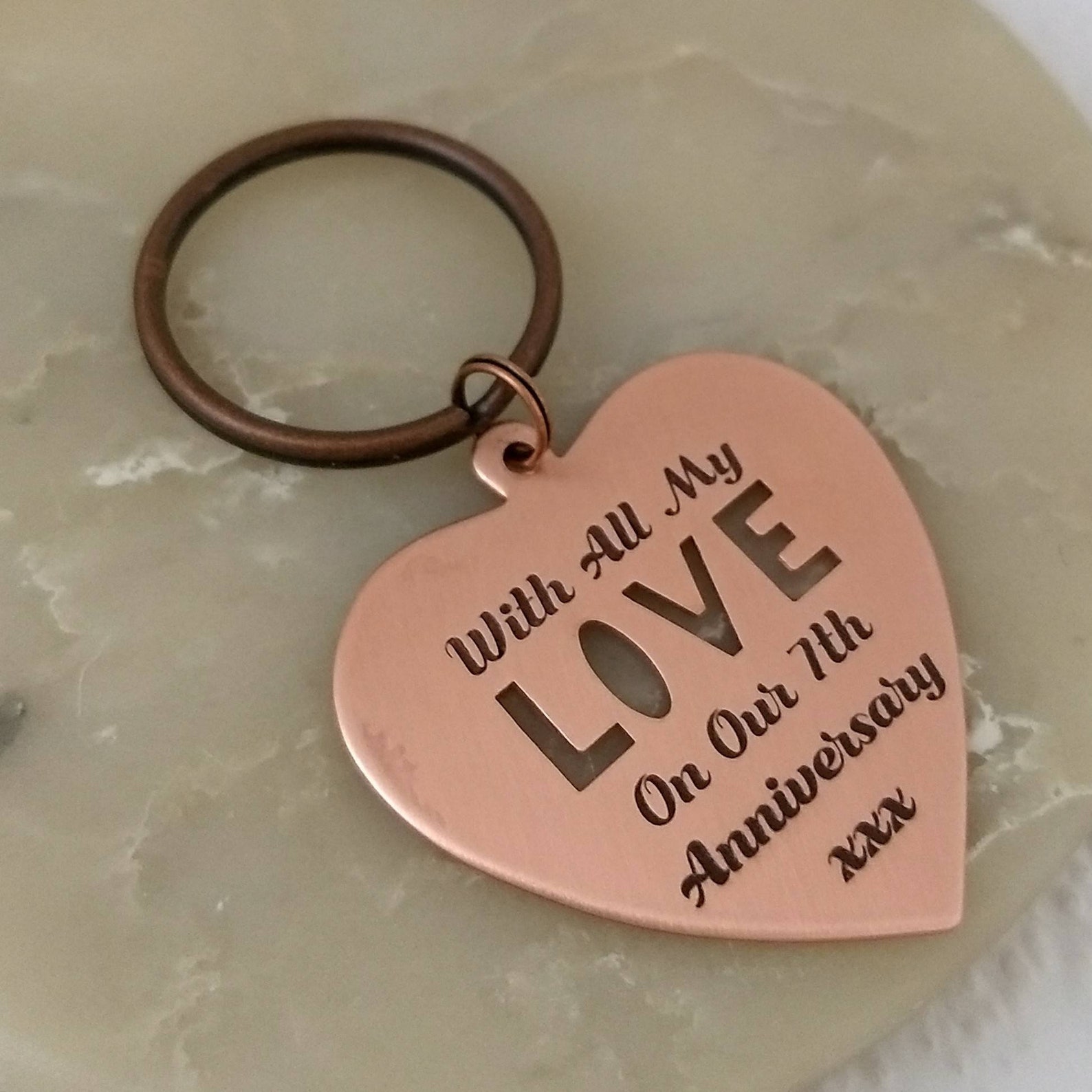Copper anniversary gifts for women 7th wedding anniversary Etsy