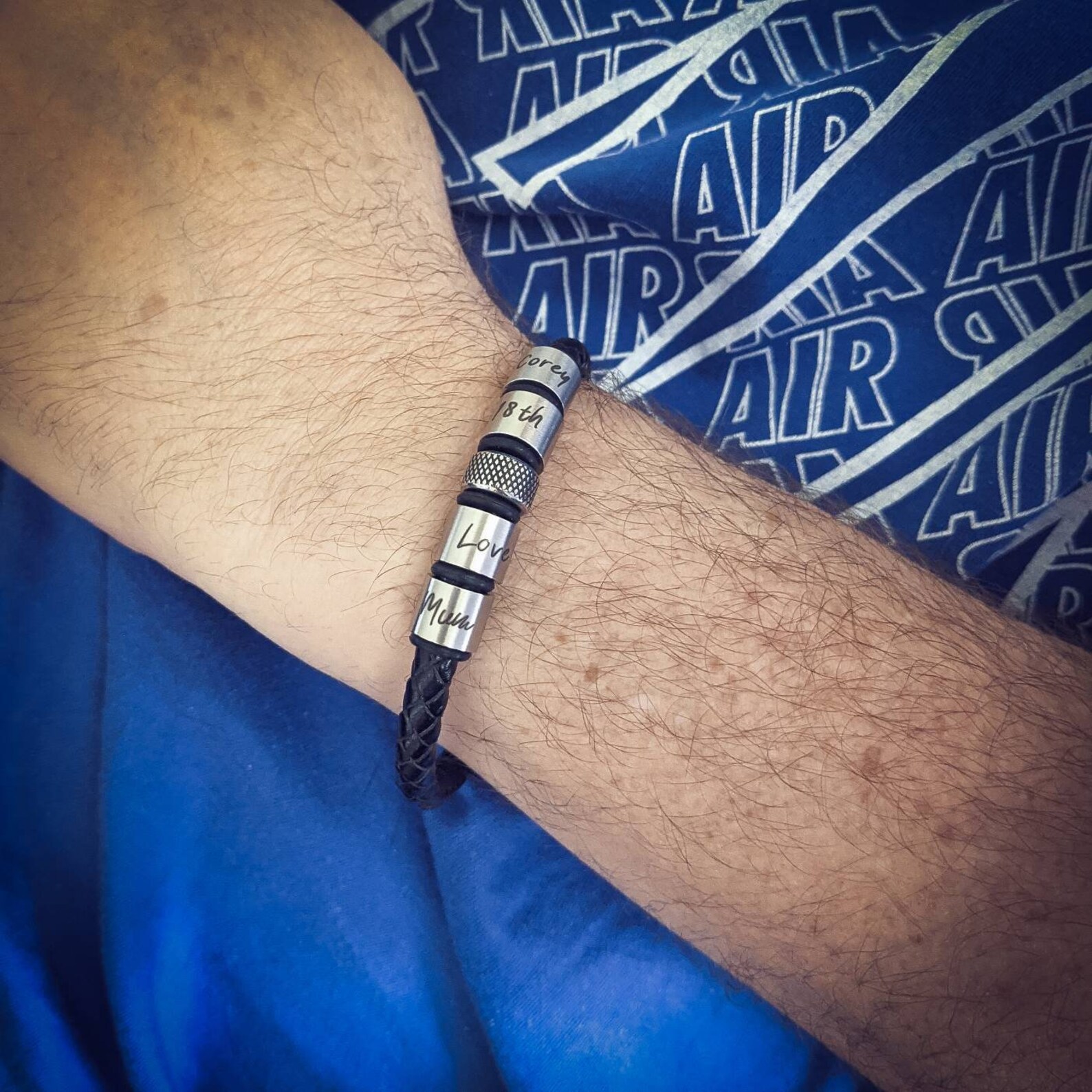 Custom bracelet men teenage boy gifts teenager birthday Etsy