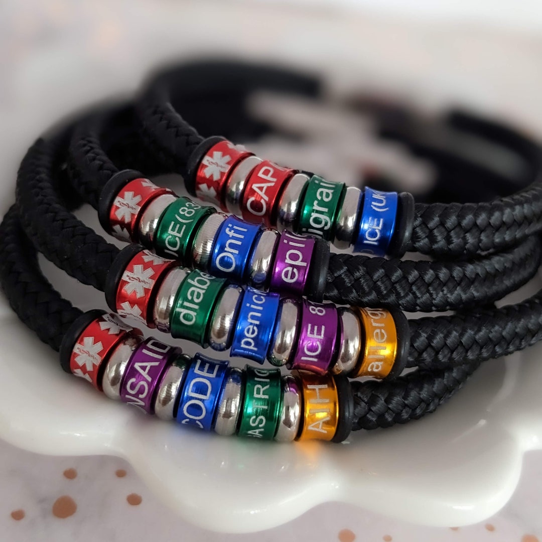 Medical Alert Bracelet Women, Medical ID Bracelet