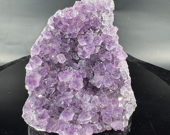 Brazilian Amethyst Crystal Cluster — Natural Purple Quartz