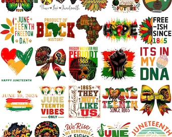 Juneteenth PNG Bundle, Melanin Queen PNG, Black Freedom Designs, African American Woman Clipart, Juneteenth Shirt Sublimation, Black History
