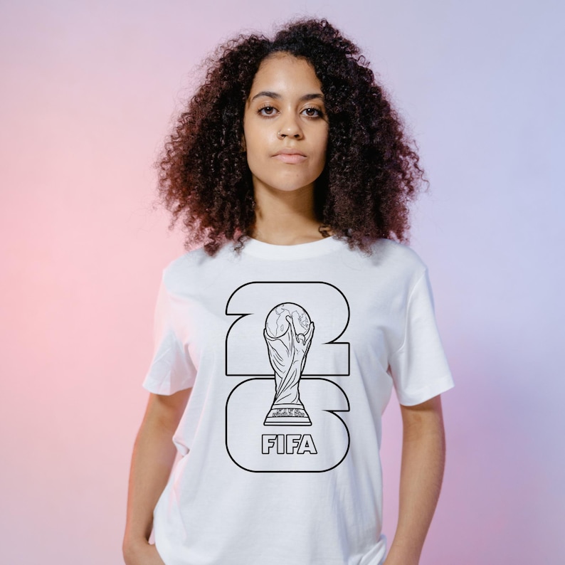 Paquete de imágenes prediseñadas del Mundial 2026 en formato PNG y JPG / Mascotas de fútbol / Fondos del Mundial 2026 / Papeles digitales de fútbol / Decoración para tartas mediante sublimación en formato PNG imagen 8