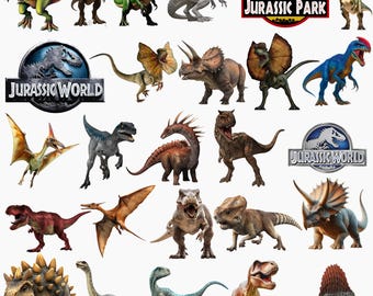 Paquete de imágenes prediseñadas de dinosaurios jurásicos: Jurásico, PNG y papel digital, paquete de imágenes prediseñadas de dinosaurios jurásicos, dinosaurio png, cumpleaños de dinosaurio