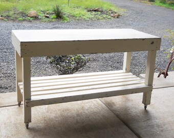 Antique Potting Bench Etsy