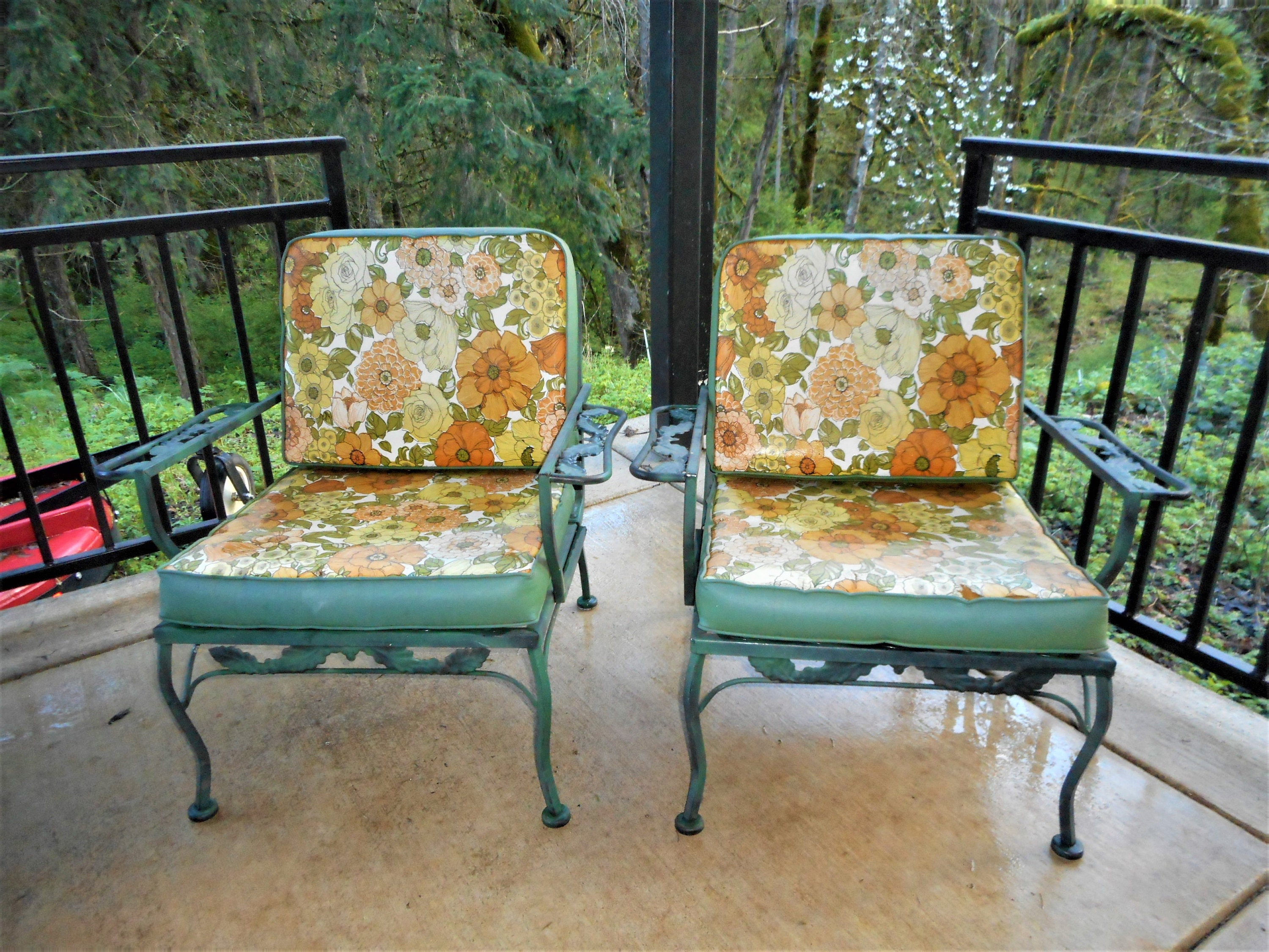 Cushions for the Homecrest Kingston Barrel-back Swivel Rocker - Homecrest  Patio Furniture - Sweet Modern, Akron, OH