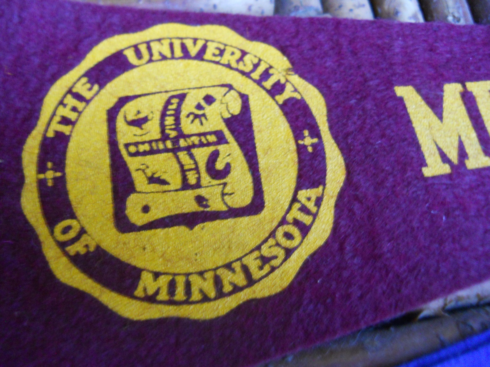 Five Miniature College Sports Souvenir Small Felt Pennant Cool Etsy