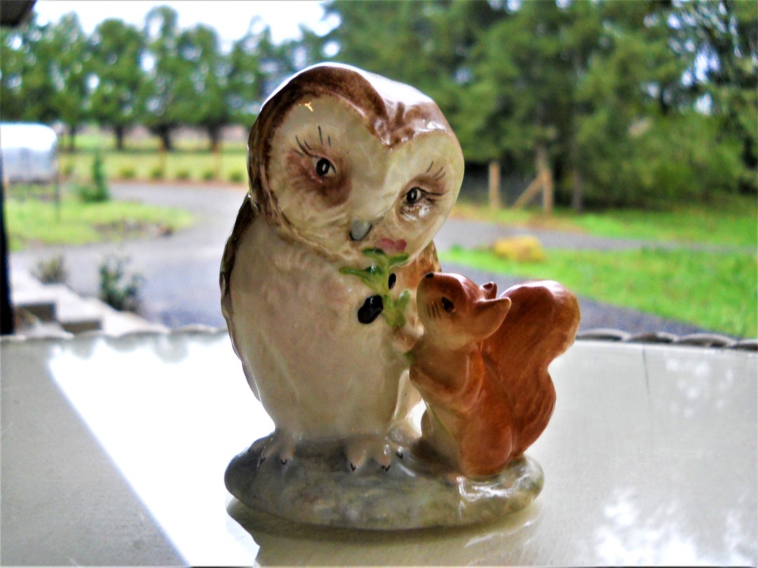 Vintage 1940s Beswick England Early Beatrix Potter Old Mr Brown