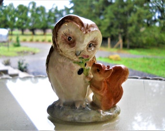 Vintage 1940s Beswick England Early Beatrix Potter Old Mr Brown