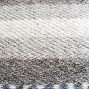 Southwestern Farmhouse Hand Loomed Woven Wool Pillow 18" Cottage Core Cabin Mid Century Modern Decor image 4