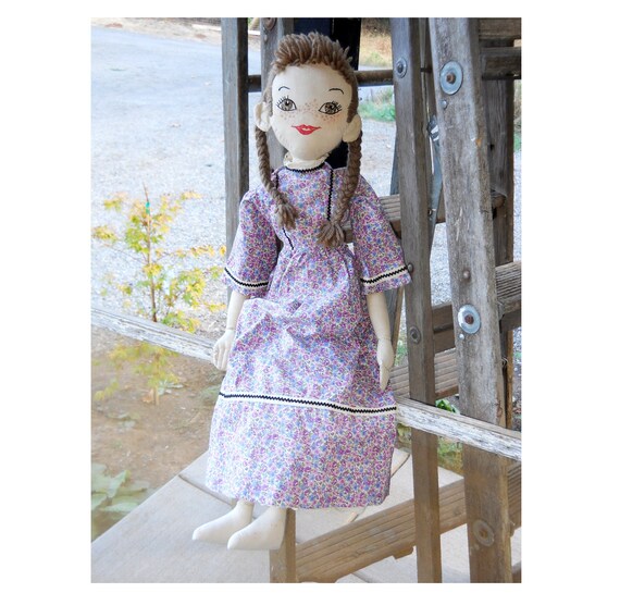 vintage pippi longstocking doll