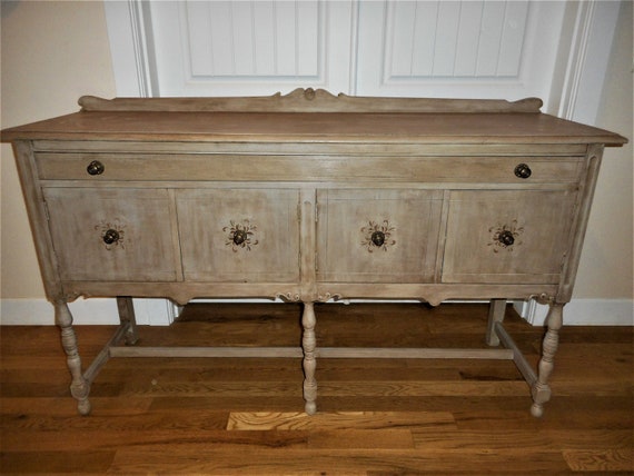 Country style cheap buffet table
