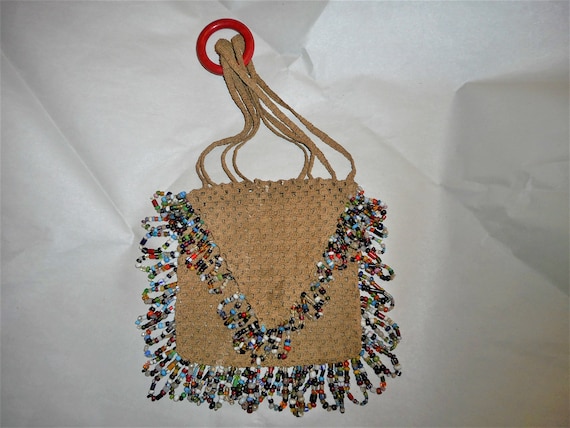 Antique Early 1900s Victorian Flapper Purse Croch… - image 2