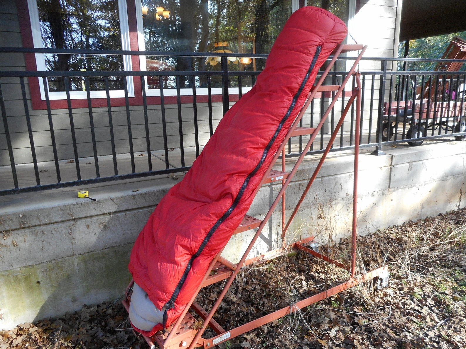 Vintage Red Goose Down REI Sleeping Bag Puffer Loft Winter Etsy