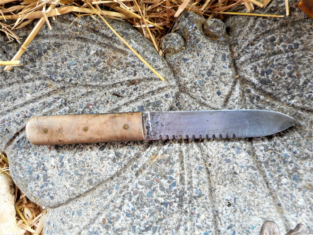 Antique Boot Knife, Hunter Fisherman Hewing Logging, Antique Military