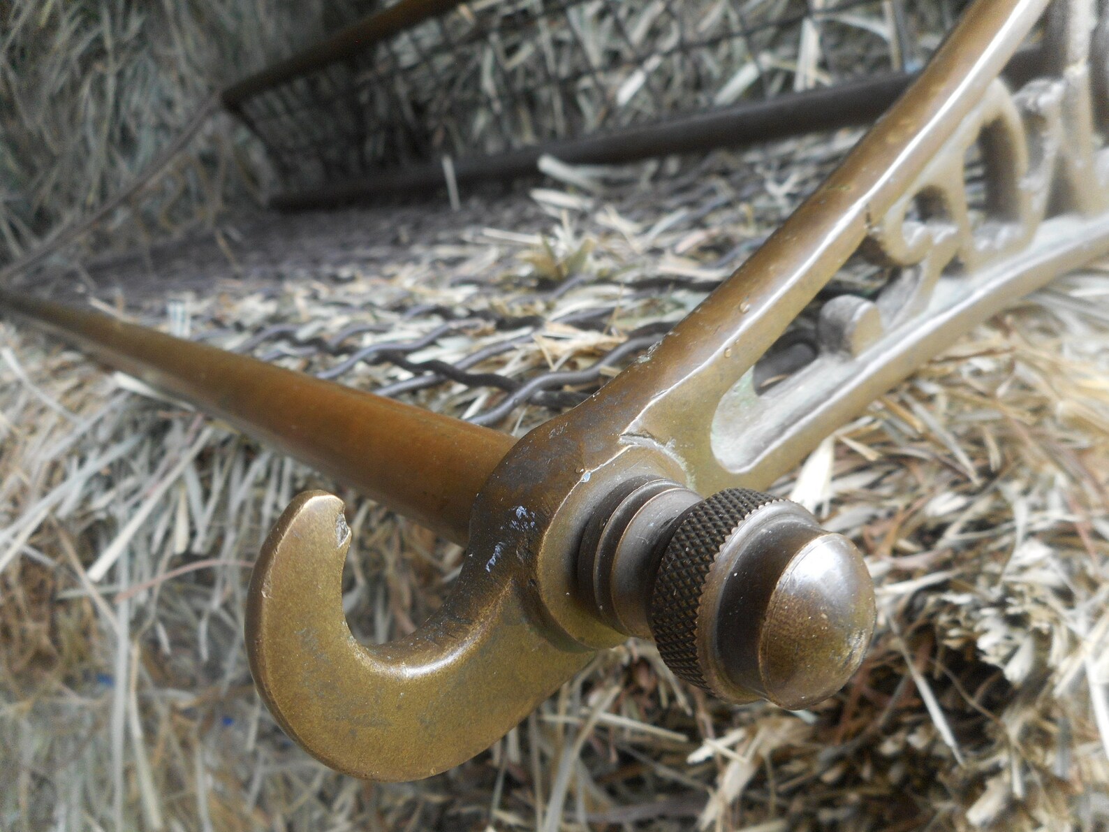 Wire Rod Train Industrial Australian NSWR Railroad Brass Rods & Crinkle Wire Train ...