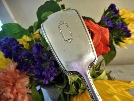 Antique Stamped Sterling Silver Monogrammed Hairbrush Webster engraved webster | Accessories | Antique Stamped Sterling Silver  main image 4