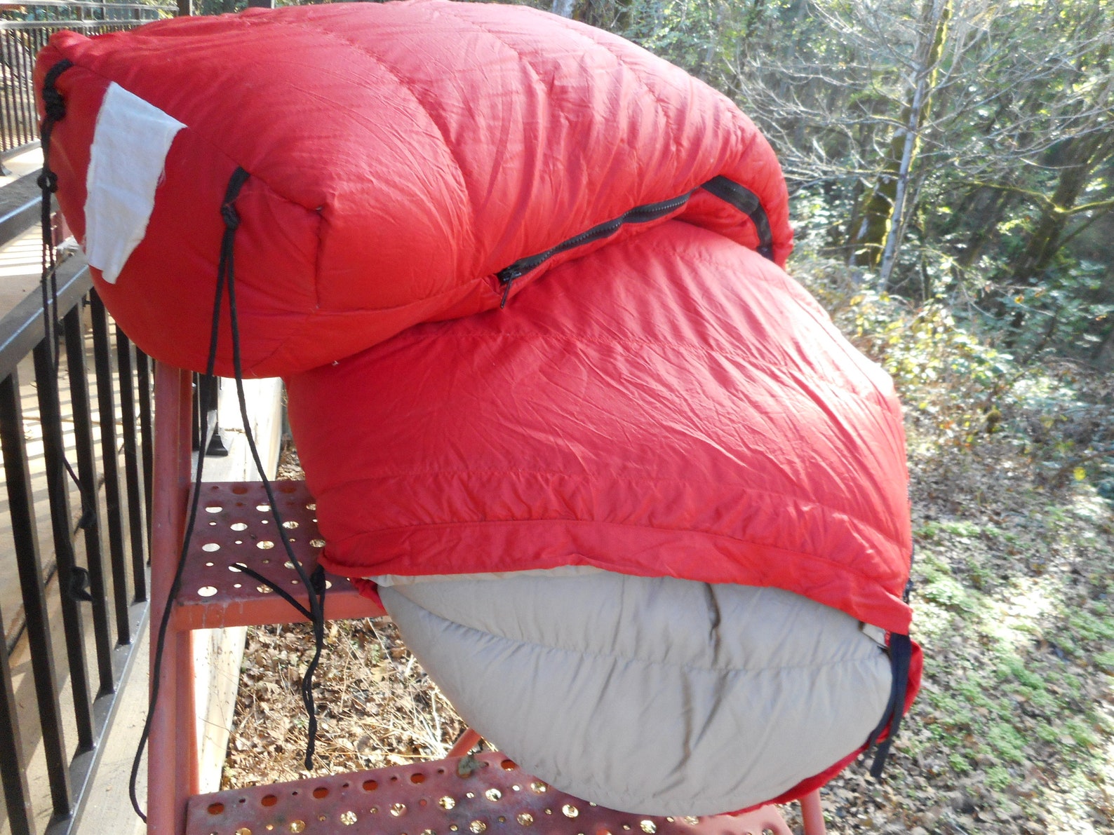 Vintage Red Goose Down REI Sleeping Bag Puffer Loft Winter Etsy
