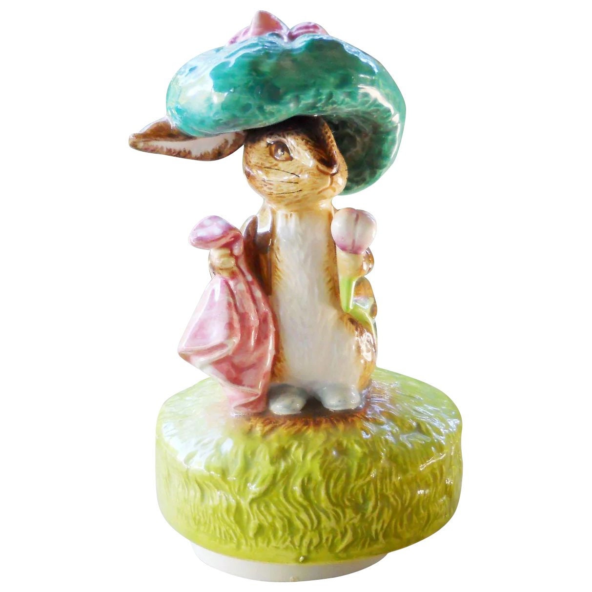 Vintage 1977 Schmid Early Beatrix Potter Benjamin Bunny Porcelain