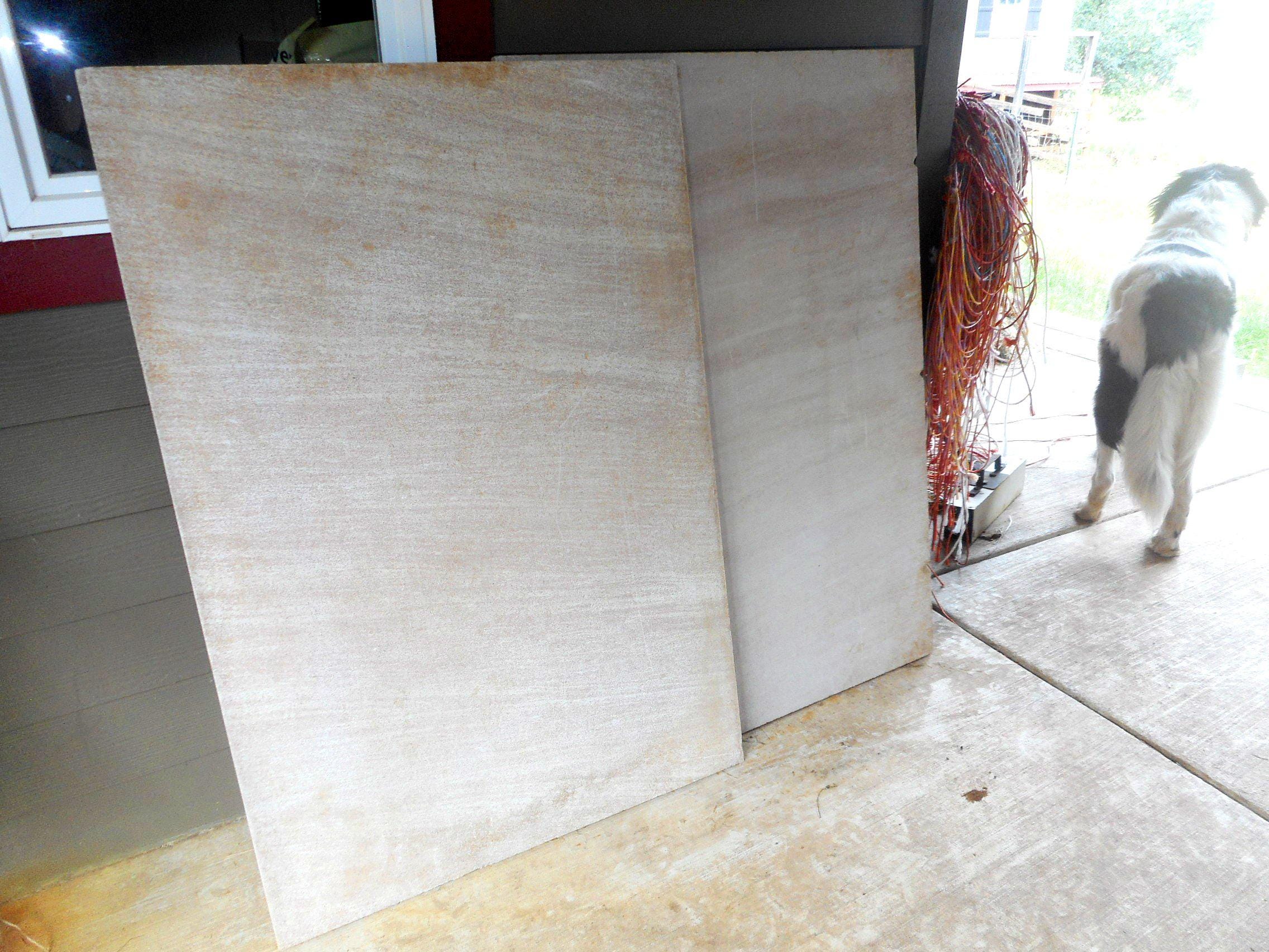 Large Antique Rose Pink White Marble Slab 2 Available Architectural Salvage Farmhouse Green Construction