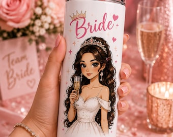 Vaso personalizado para damas de honor | Regalo para el grupo de la novia | Taza personalizada para la despedida de soltera | Vaso para el grupo de la novia | Dama de honor