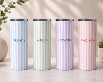 Personalized 20 oz Water Bottle | Custom Name Tumbler | Personalized Gift for Her | Stainless Steel Water Bottle | Birthday Gift