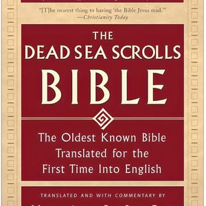 Bible avec manuscrits de la mer Morte en anglais Relié | Écritures anciennes et premiers textes bibliques | Étude, édition de référence