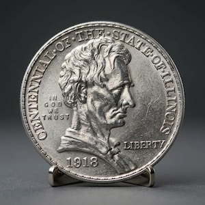 Abraham lincoln coin - Etsy 日本
