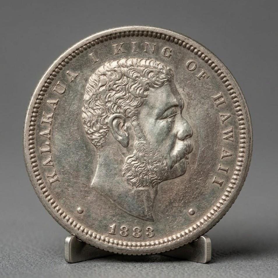 1883 hawaii coins - Etsy 日本