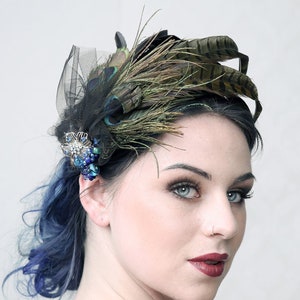 SWEET PUNCH - Couture fascinator for Wedding, Prom Ball, Burlesque or any other special occassion
